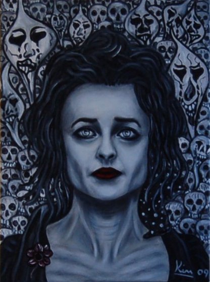 Oil Painting > Remembrance ( Helena Bonham Carter )
